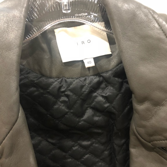 Gorgeous Iro Leather Jacket - Picture 5 of 7